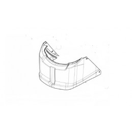 Couvercle de moteur brosse pour laveuse CT51 et CT71 ICA