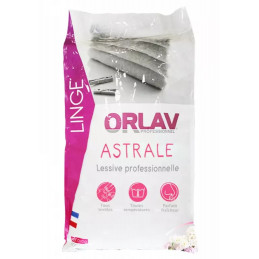 Lessive fraîcheur astrale poudre 20 kg tous textiles ORLAV