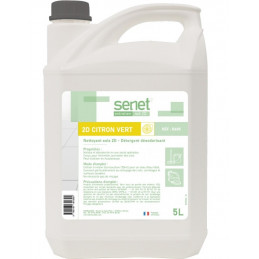 Détergent Surodorant SENET 2D Citron Vert 5L