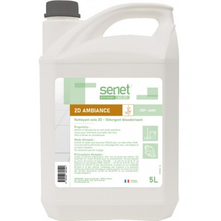 Détergent Surodorant SENET 2D Ambiance 5L