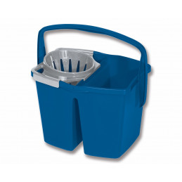 Seau Bi-Bac 14 litres (2x7L) avec essoreur balai Espagnol