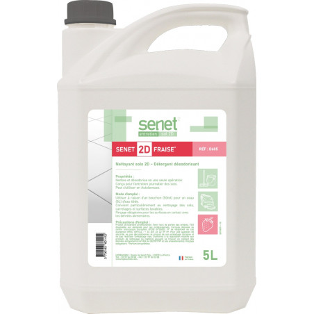Détergent Surodorant SENET 2D Fraise 5L