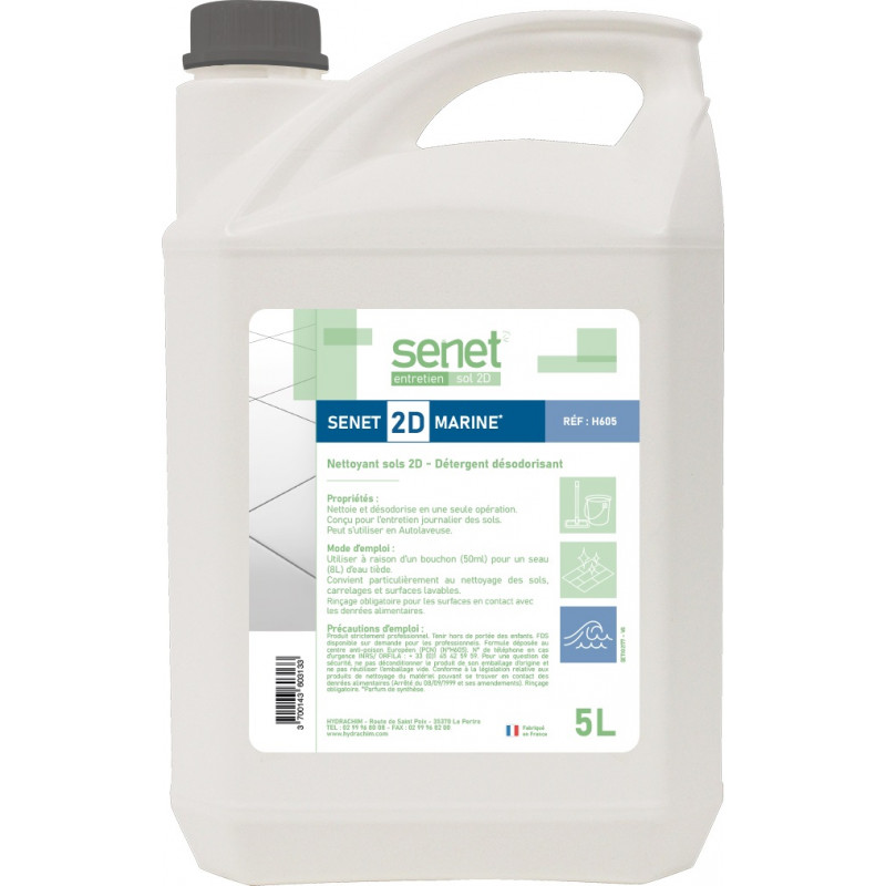 Détergent Surodorant SENET 2D Marine 5L