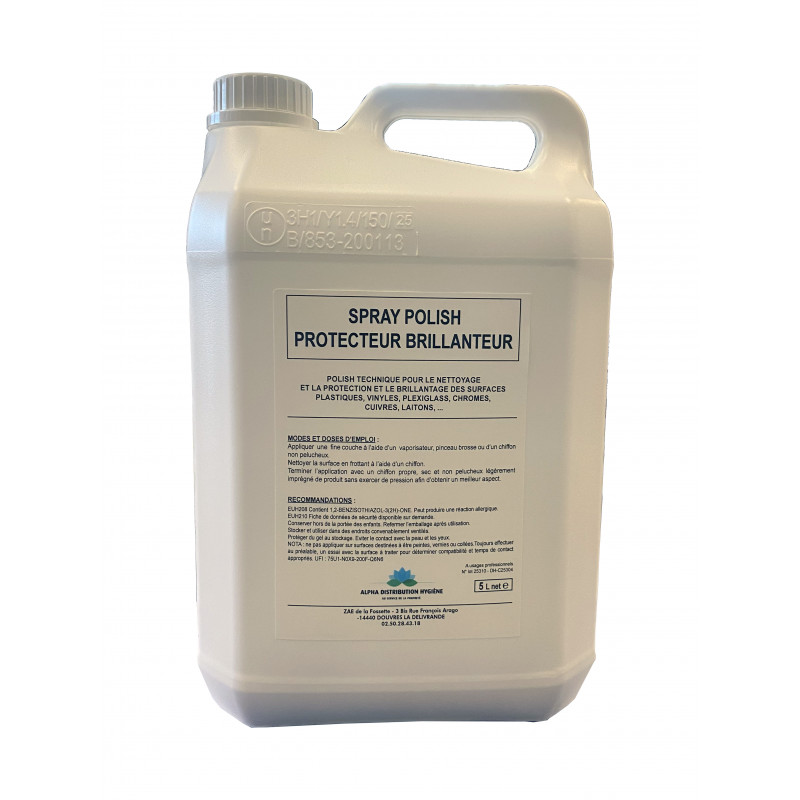 Polish Spray Protecteur Brillanteur Multi-surface 5L ADH