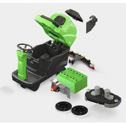 Autolaveuse Pack à batterie Autoportée ICA CT80 BT70