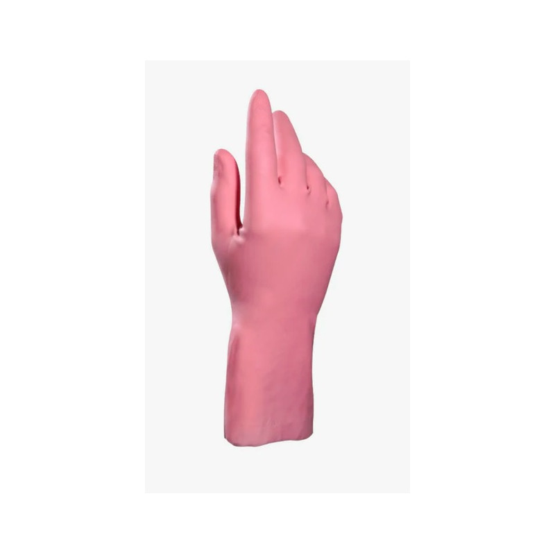 Gants d'examen jetables nitrile non poudré rose Lot de 100