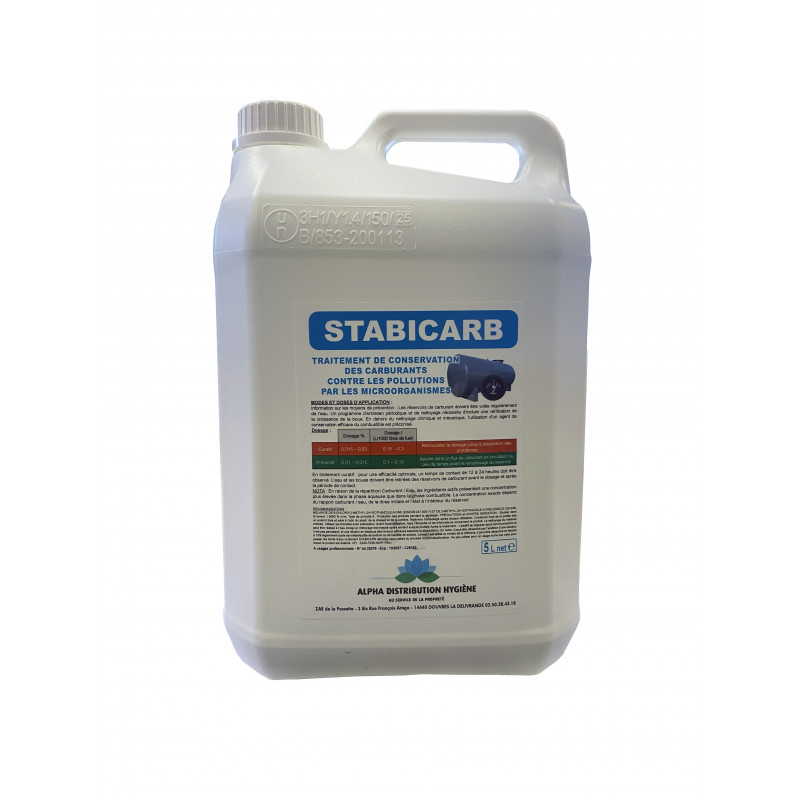 Stabicarb Traitement de conservation des carburants contre les pollutions par les microorganisme 5L