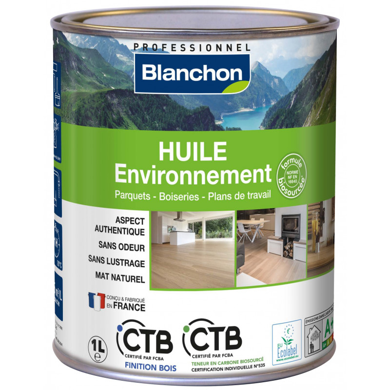 Huile Environnement Biosourcée Bois Naturel 5L BLANCHON