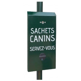 Distributeur hygiène canine 300 sachets en liasse 100% Alu thermolaqué