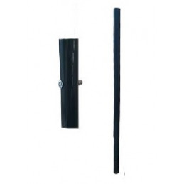 Mât en deux parties 100% alu D60mm à sceller 190cm hors sol