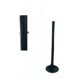 Mât en deux parties 100% alu D60mm sur platine 250cm