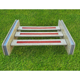 Saut en longueur réglable pour parc canin urbain