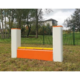 Le mur pour parc canin