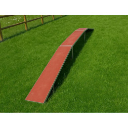 La passerelle pour parc canin