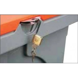 Système de fermeture pour cadenas en acier