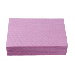 Lavette ajourée 80g/m² 36x50 Lot de 25 ROSE