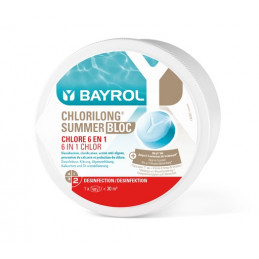 Chlorilong Summer Bloc Chlore 6 en 1 BAYROL 500g