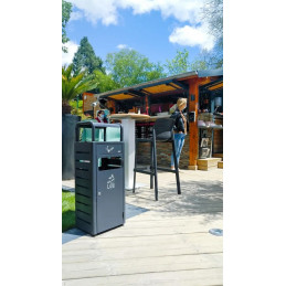 Conteneur avec cendrier 24L/3,3L PROBBAX