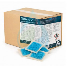 Raticide STRONG 25 Spéciale colléctivités Avoine décortiquée Brodifacoum 10Kg