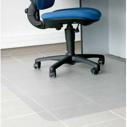 Tapis Bureau translucide lisse 120 cm x 90 cm