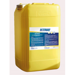 DETERQUAT 4740 Dégraissant Désinfectant Chloré Moussant Surfaces Ouvertes