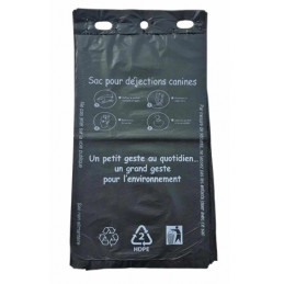 Sachets sacs déjection canine Liasse type sacs gants Lot de 10 liasses de 50 sachets Universelles