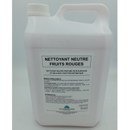 Nettoyant enzymatique sols et surfaces parfum fruits rouges 5L
