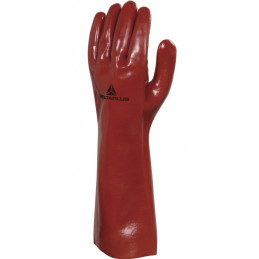 Gant Chimique PVC Rouge 40cm DELTA PLUS