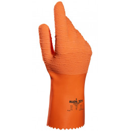 Gant Thermique chimique Latex orange Harpon 321 MAPA