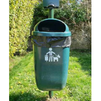 Corbeille propreté canine