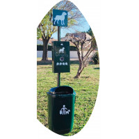 Borne de propreté canine